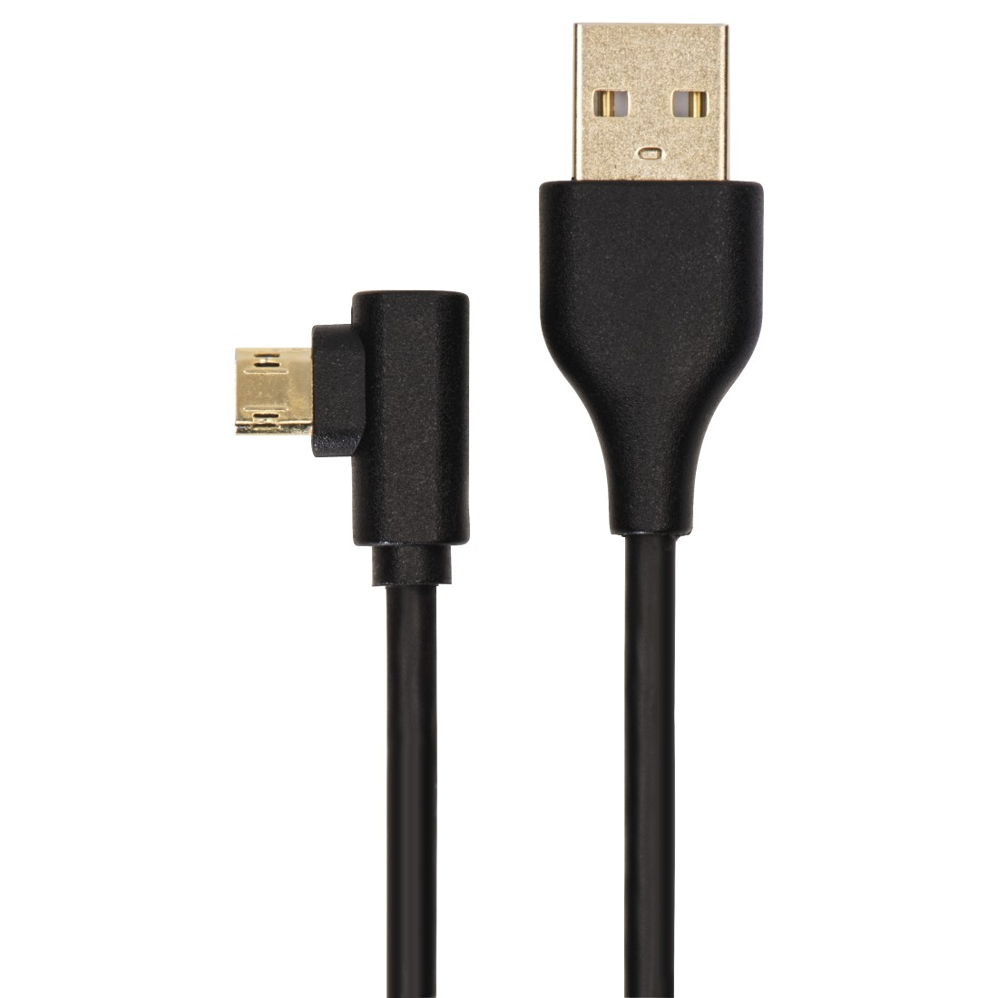 HAMA 90° Winkelstecker Micro-USB-2.0 Kabel, 1 m