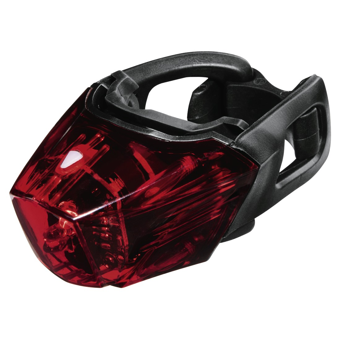 HAMA Profi Fahrrad-Rücklicht, Schwarz/Rot