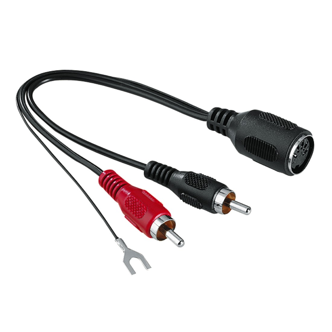Hama Anschluss-Set Audio/Video 5m Cinch-Kabel SVHS S-Video Klinke TV