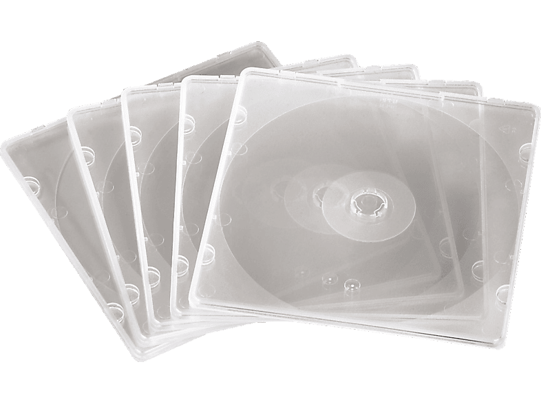 CD-Slim-Boxen Transparent 20er HAMA Pack