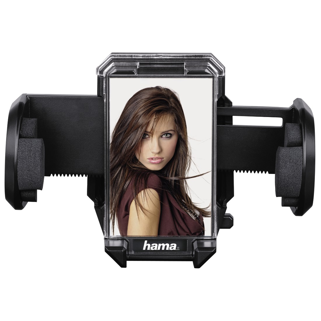 HAMA Universal-Smartphone Kfz-Halterung, 4-11 Breite cm, Schwarz