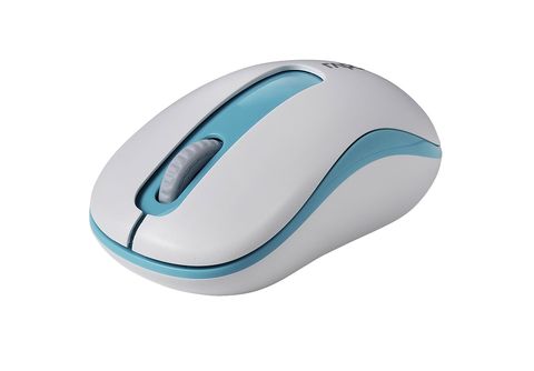 Blau/Weiß PC | Funkmaus, MediaMarkt Mäuse RAPOO Plus M10