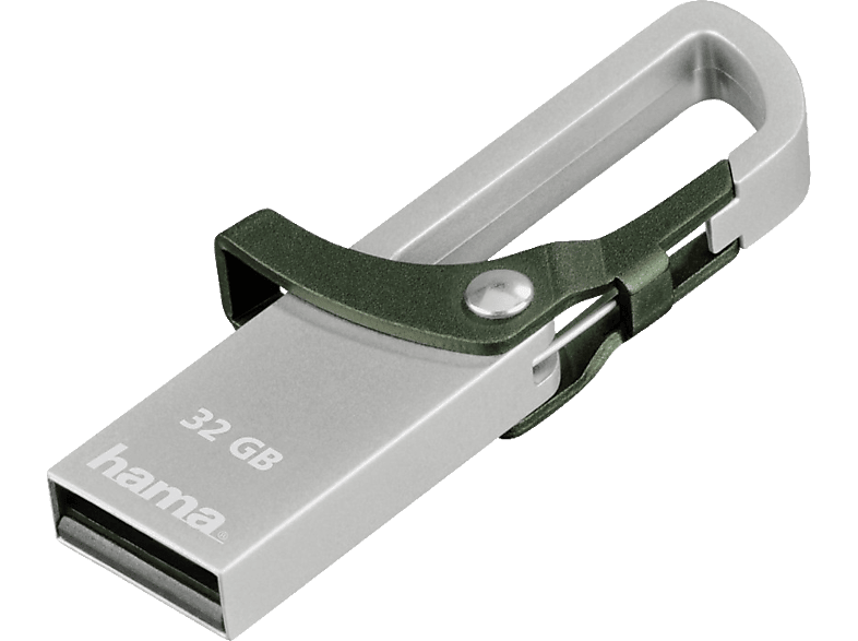 HAMA Hook-Style USB-Stick, MB/s, 15 32 Grün GB