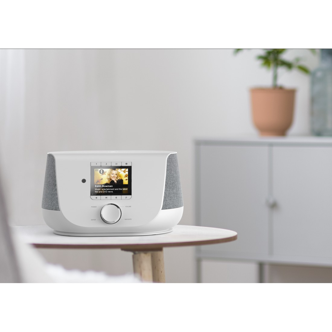 HAMA DIR3300SBT, Spotify Connect, Internetradio, FM, DAB+, DAB, Bluetooth, Weiß