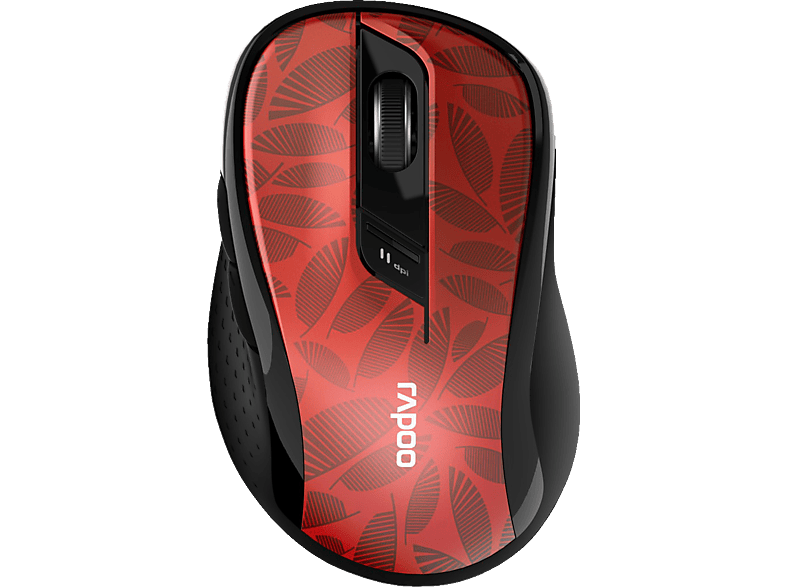 RAPOO M500 Funkmaus, Rot