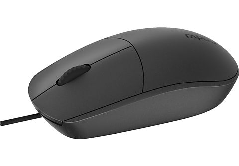 RAPOO N100 kabelgebundene Maus, Schwarz PC Mäuse | MediaMarkt