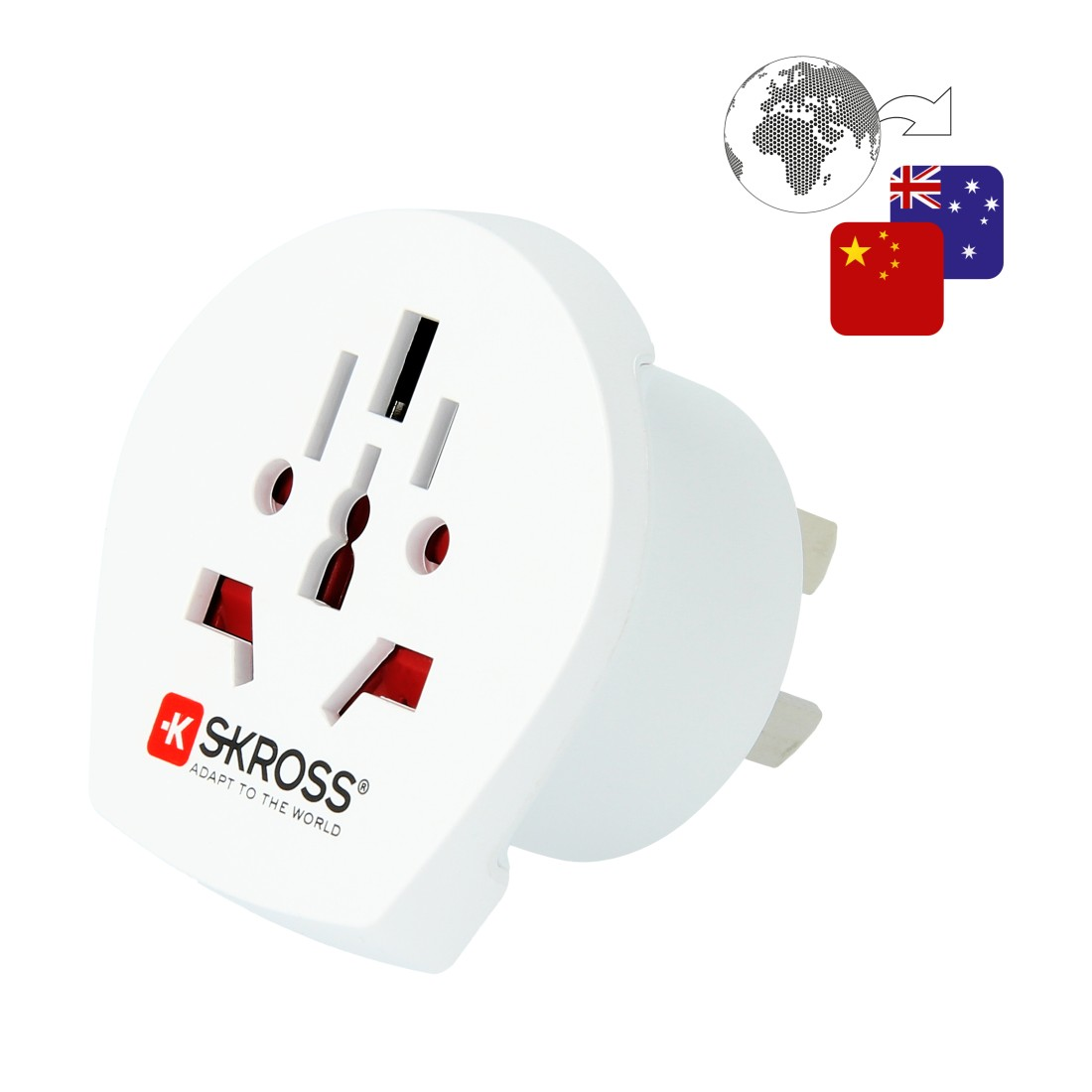 Reiseadapter Welt - SKROSS Australien/China