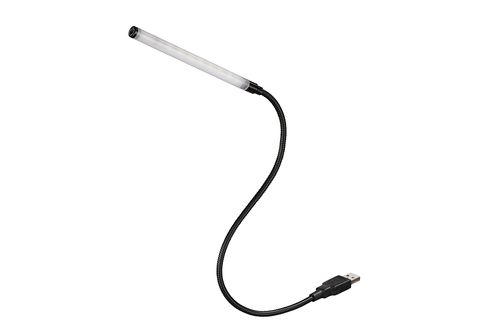 Ultrahelle USB Leselampe mit Multicolour LED Schwanenhalslampe