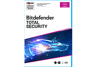 Bitdefender Total Security 10 Geräte/18 Monate (Code in der Box) - [PC]