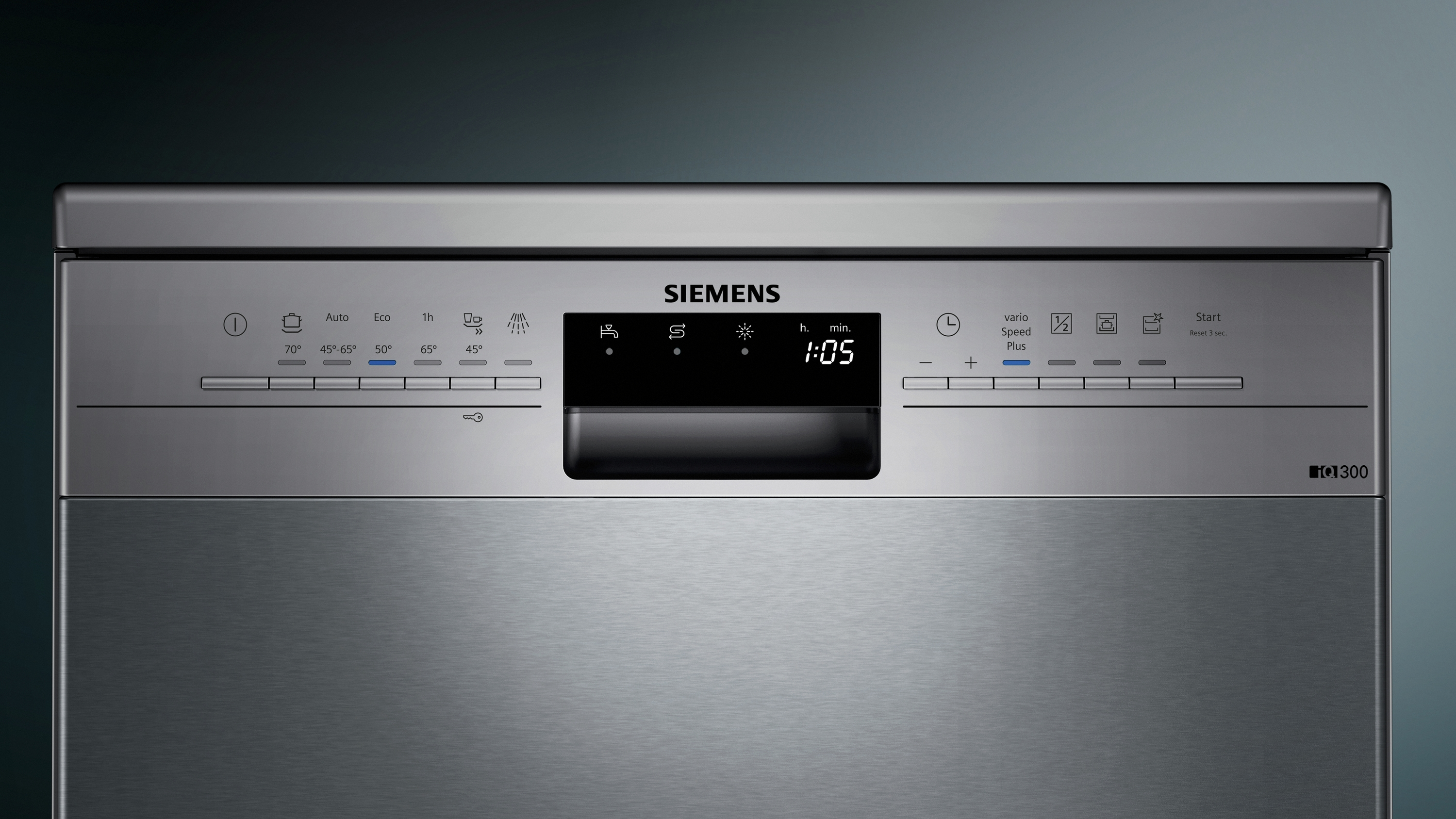 Lavavajillas - Siemens SN236I17NE, 60 cm, 14 servicios, Programa automático, A++, Inox