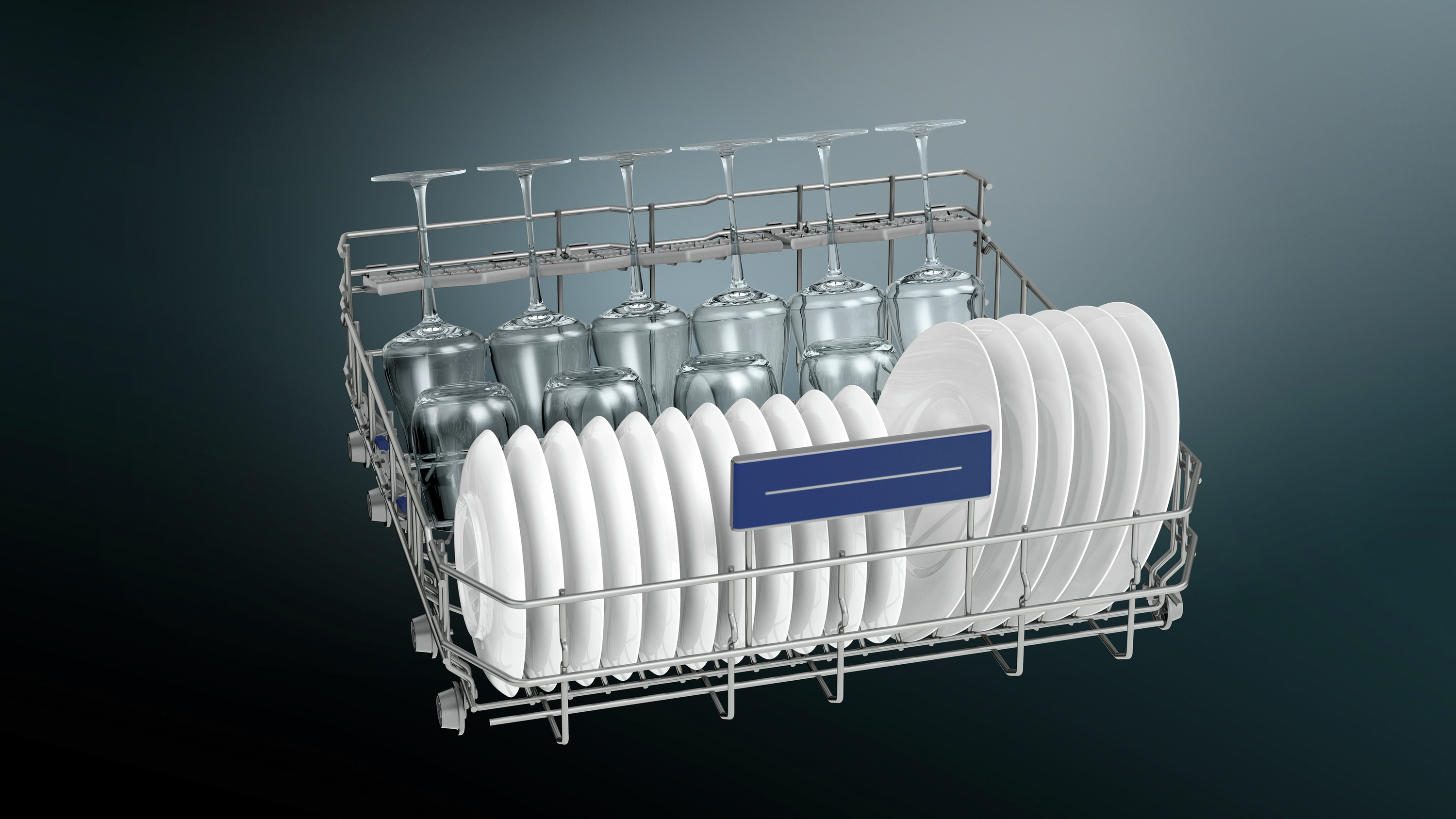 Lavavajillas - Siemens SN236I17NE, 60 cm, 14 servicios, Programa automático, A++, Inox