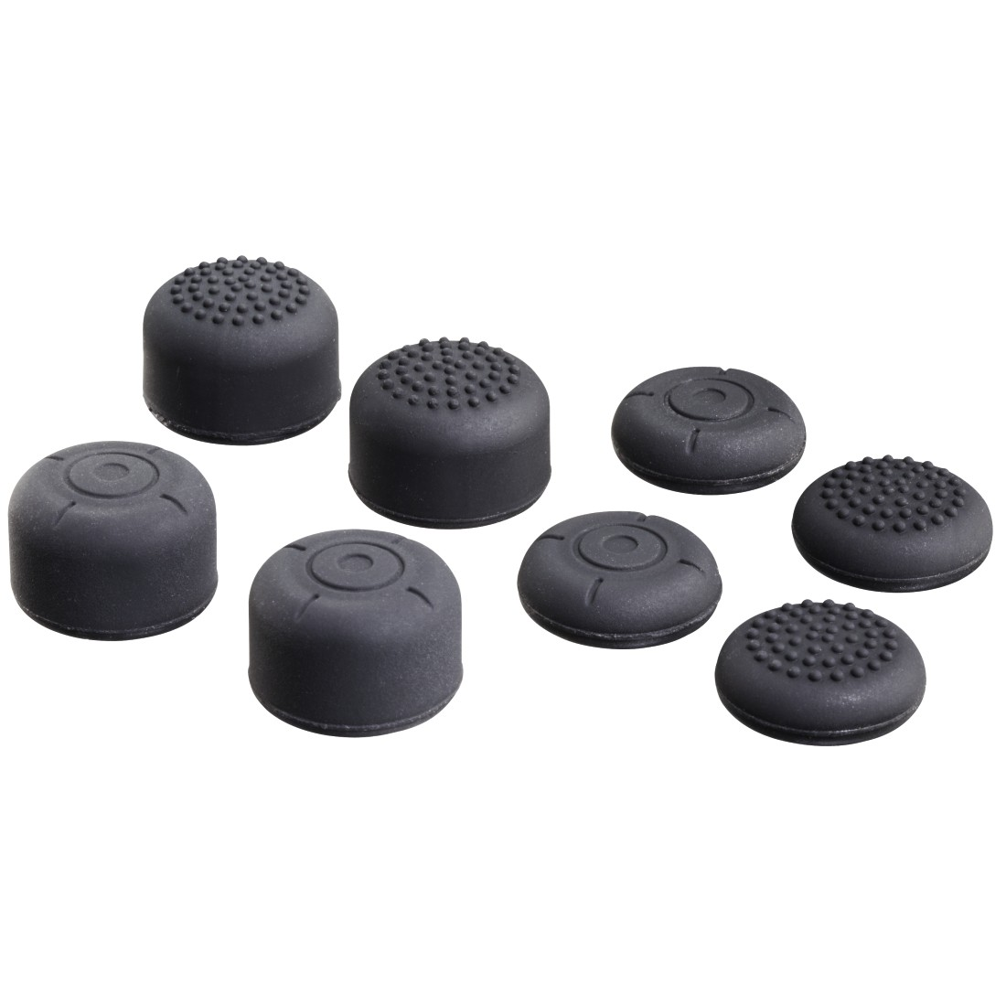 HAMA 8in1 Nintendo Switch, Control-Stick-Aufsätze-Set, Schwarz
