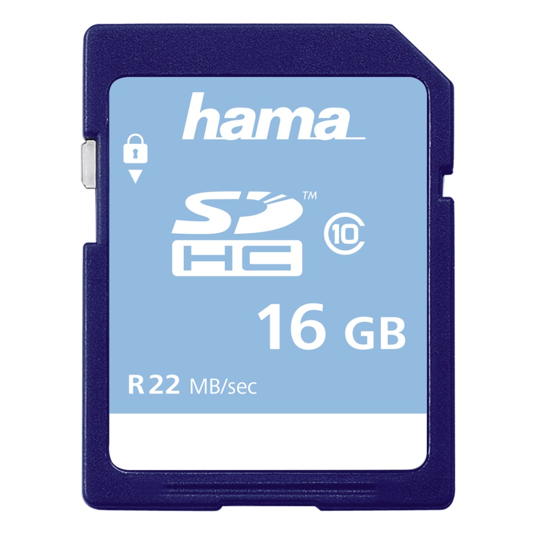 16 HAMA 10, MB/s Class Speicherkarte, SDHC 22 GB,