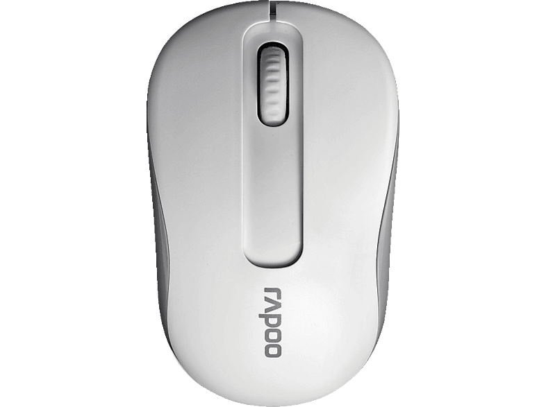 RAPOO M10 Plus Funkmaus, Weiß