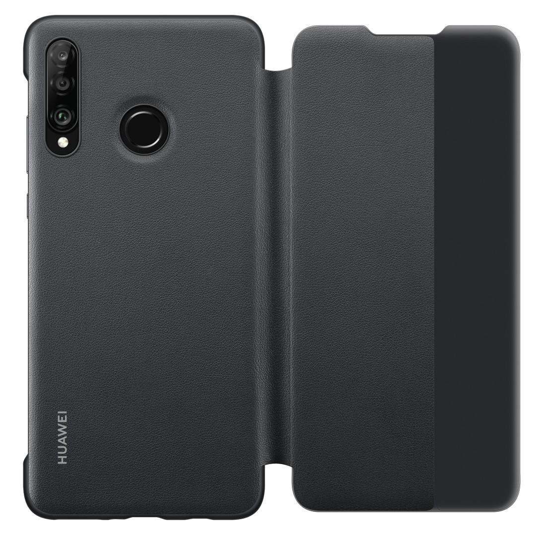 HUAWEI Smart View, Bookcover, Huawei, P30 lite, P30 lite New Edition, Schwarz