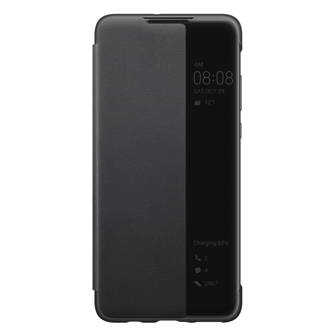HUAWEI Smart View, Bookcover, Huawei, P30 lite, P30 lite New Edition, Schwarz