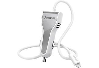 HAMA Lightning, Power Delivery (PD) Kfz-Ladegerät Apple, Weiß