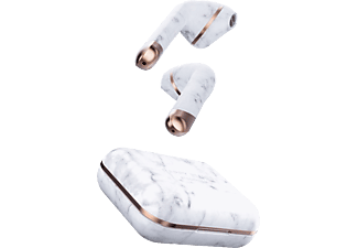 HAPPY PLUGS AIR¹, In-ear Kopfhörer Bluetooth White Marble