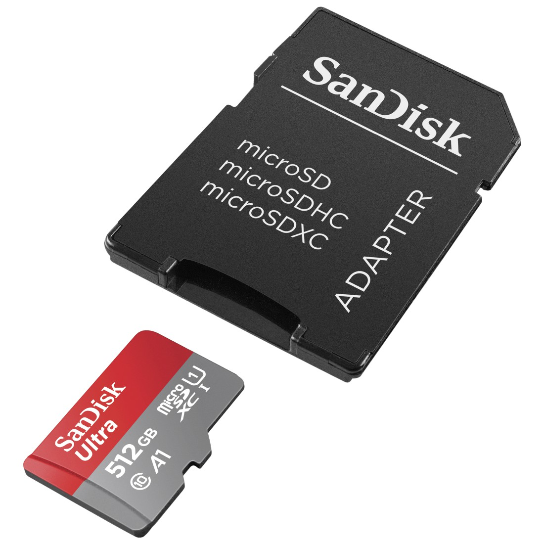 SANDISK Ultra®, Micro-SDXC Speicherkarte, 512 GB, 100 MB/s