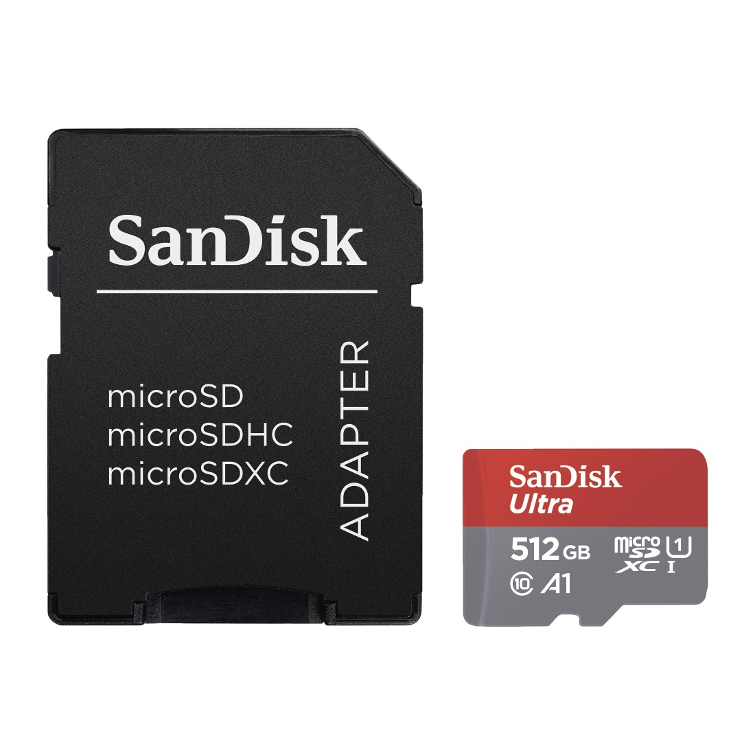 SANDISK Ultra®, Micro-SDXC Speicherkarte, 512 GB, 100 MB/s