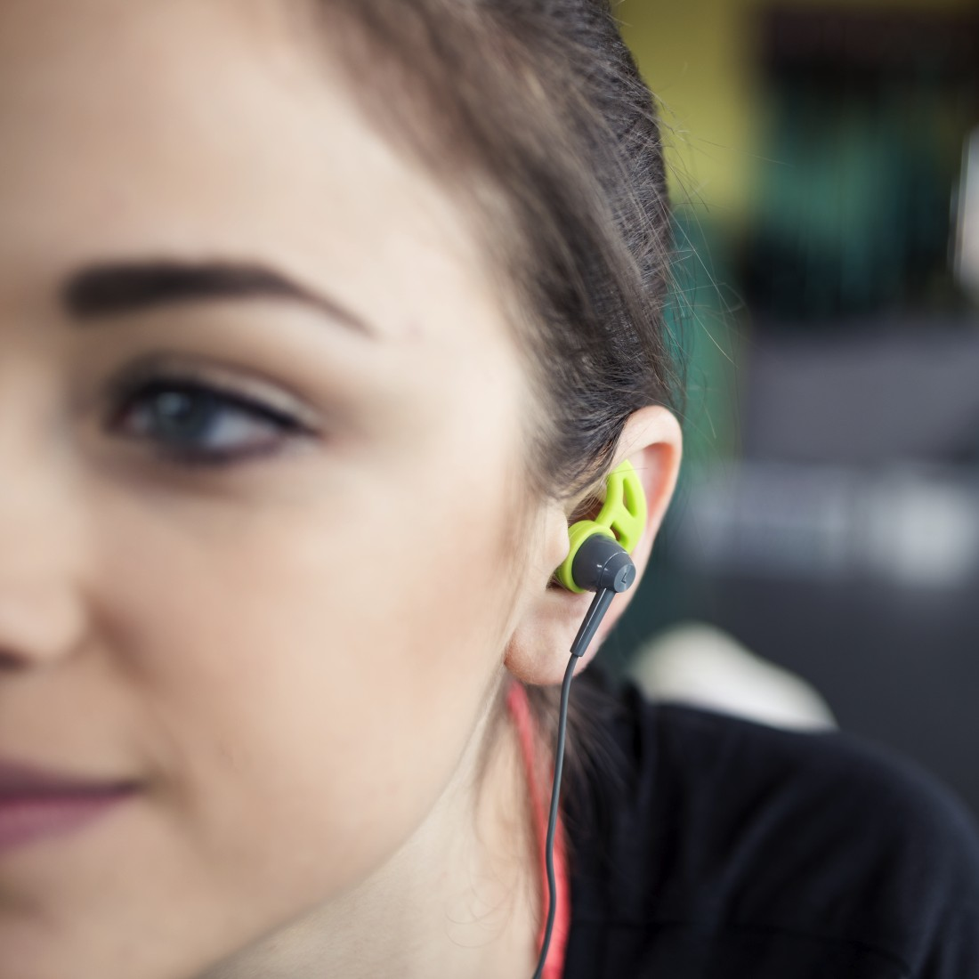 HAMA Action, In-ear Kopfhörer Grau/Grün