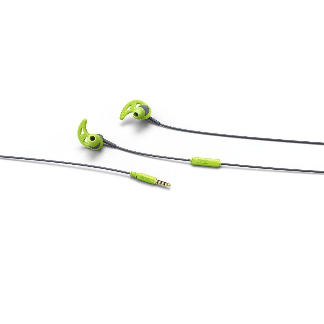 HAMA Action, In-ear Kopfhörer Grau/Grün