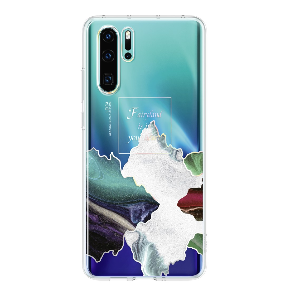HUAWEI Clear Case Glacial Fairyland, Backcover, Huawei, P30 Pro, Mehrfarbig