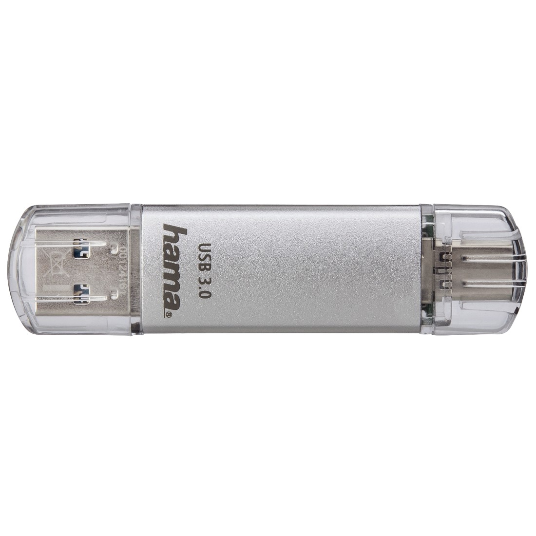 HAMA C-Laeta USB-Stick, 40 MB/s, GB, Silber 64