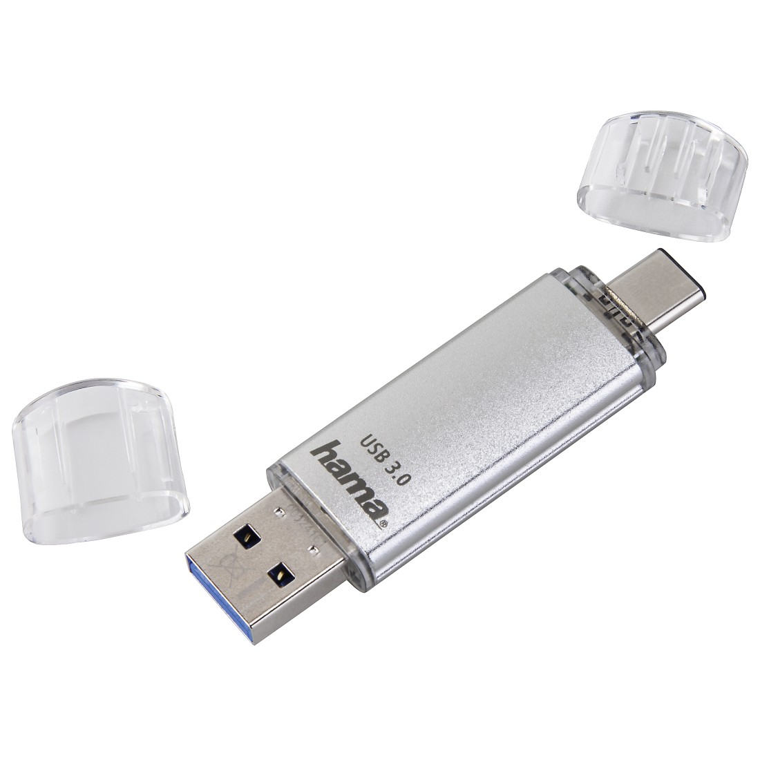 HAMA C-Laeta USB-Stick, 40 MB/s, GB, Silber 64