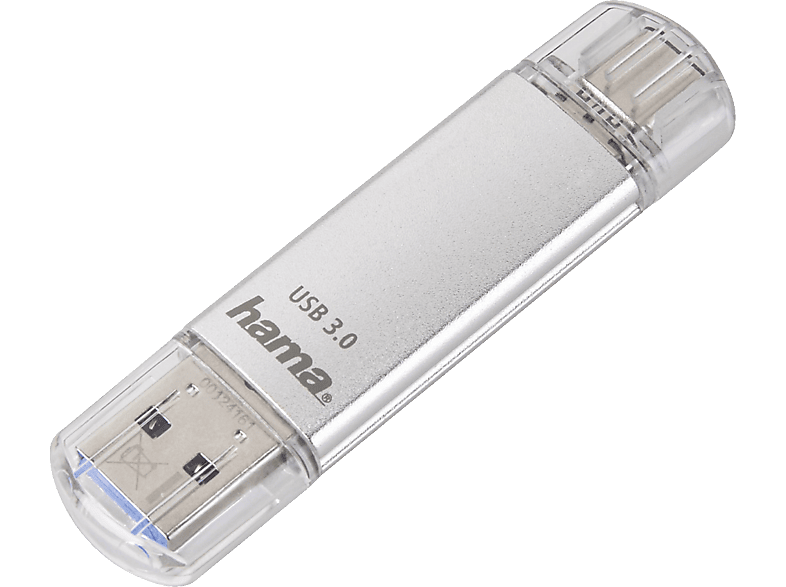 HAMA C-Laeta GB, MB/s, Silber 256 70 USB-Stick