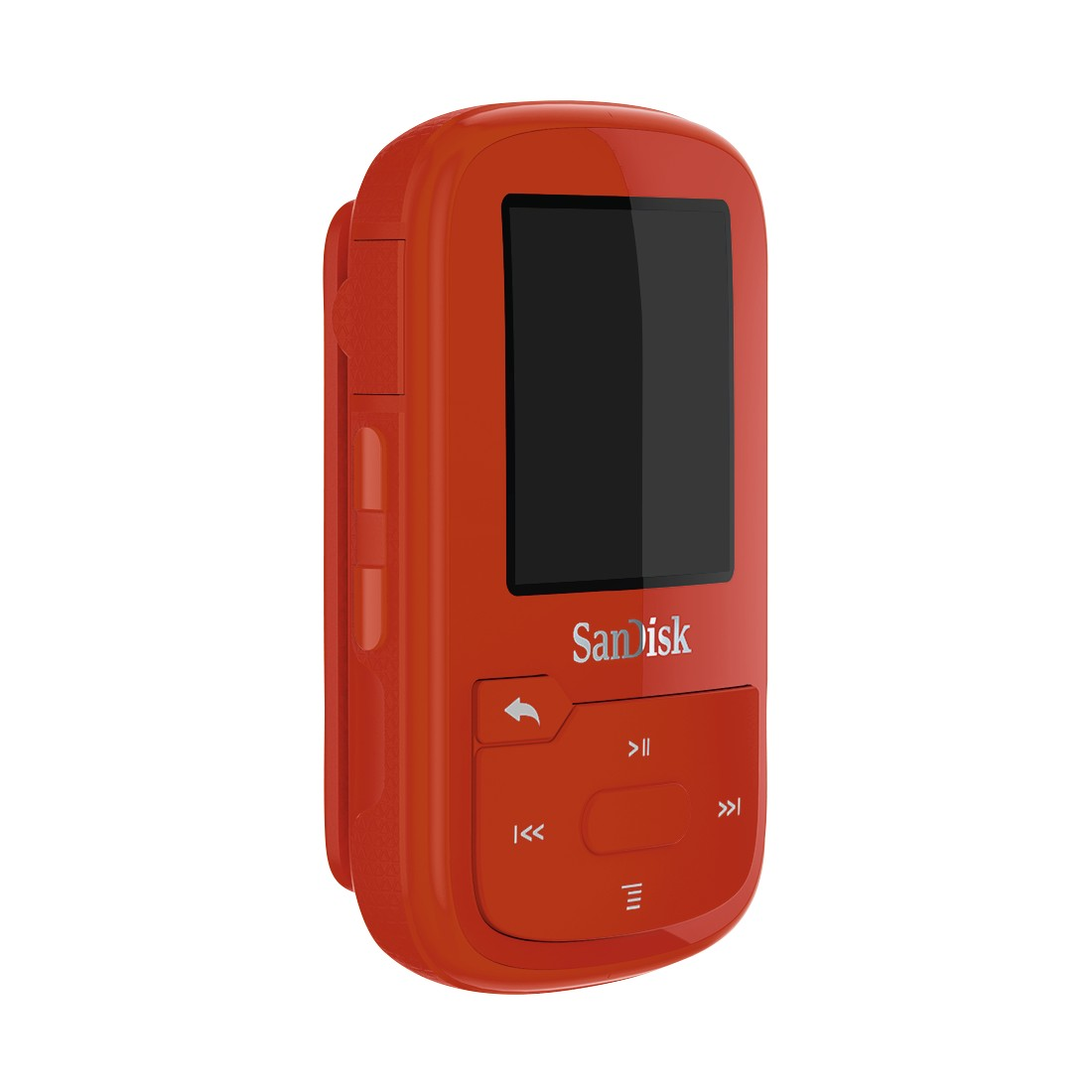 SANDISK Clip Sport Plus Mp3-Player (16 GB, Rot)