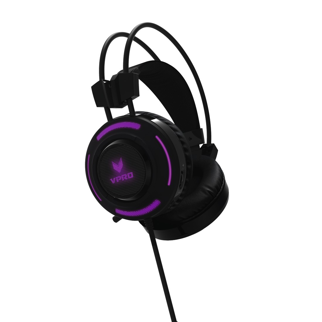 RAPOO VH200, Over-ear Headset Schwarz