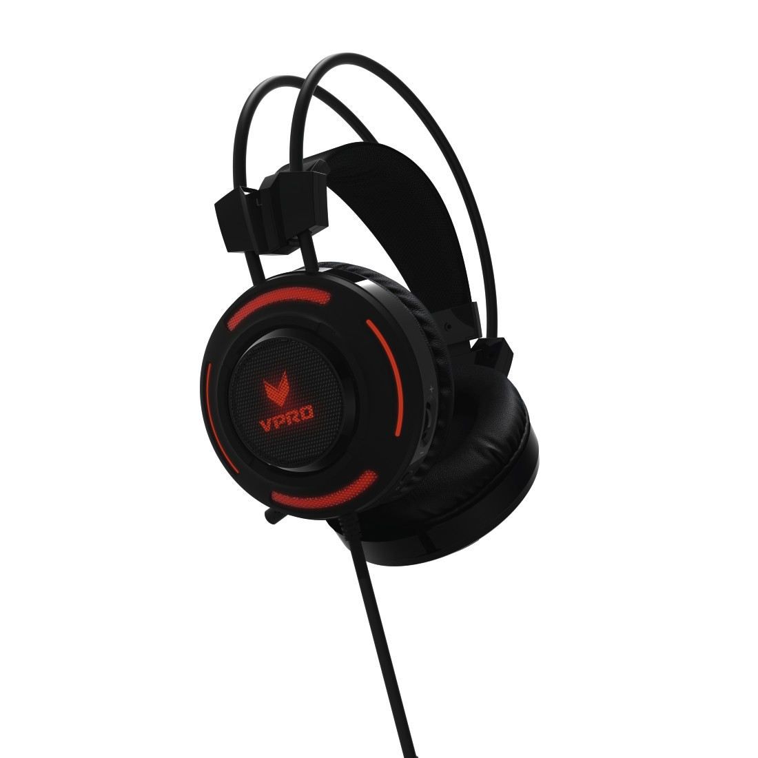 RAPOO VH200, Over-ear Headset Schwarz