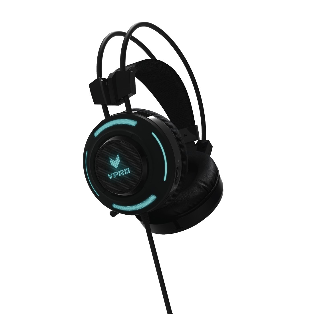 RAPOO VH200, Over-ear Headset Schwarz