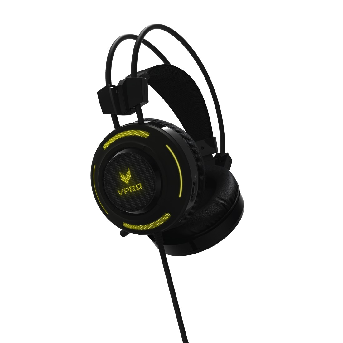 RAPOO VH200, Over-ear Headset Schwarz