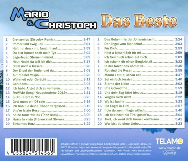 (CD) Mario Das - Beste Christoph & -