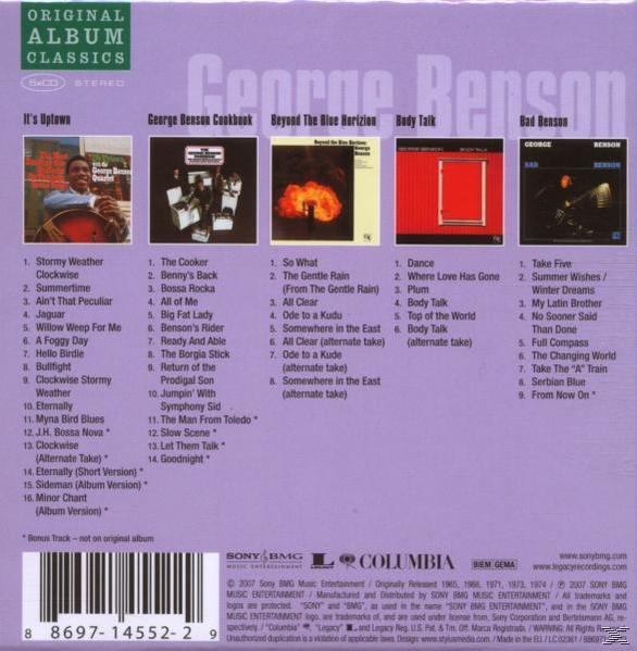 CD-Hülle mit George Bensons Album, mit dem Titel 'Original Album Classics'.