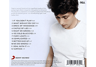 Luca Sestak - Right or Wrong  - (CD)