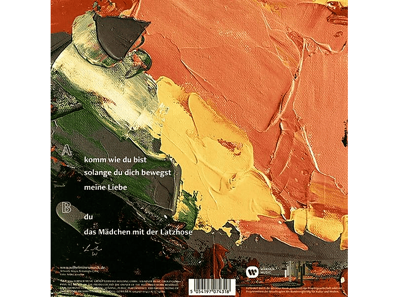 Thumbnail - Wilhelmine - KOMM WIE DU BIST (EP) (Vinyl)