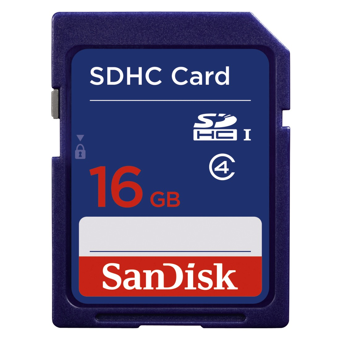 SANDISK Standard, SDHC Speicherkarte, 16 GB, 15 MB/s