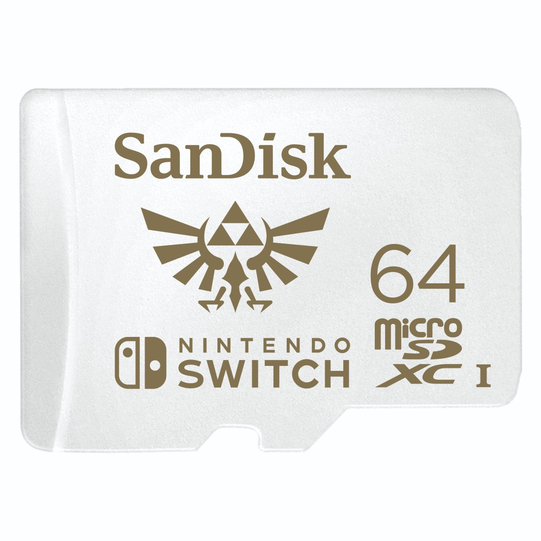 microSDXC™, 64 für GB, SANDISK Speicherkarte Switch, Weiß Nintendo
