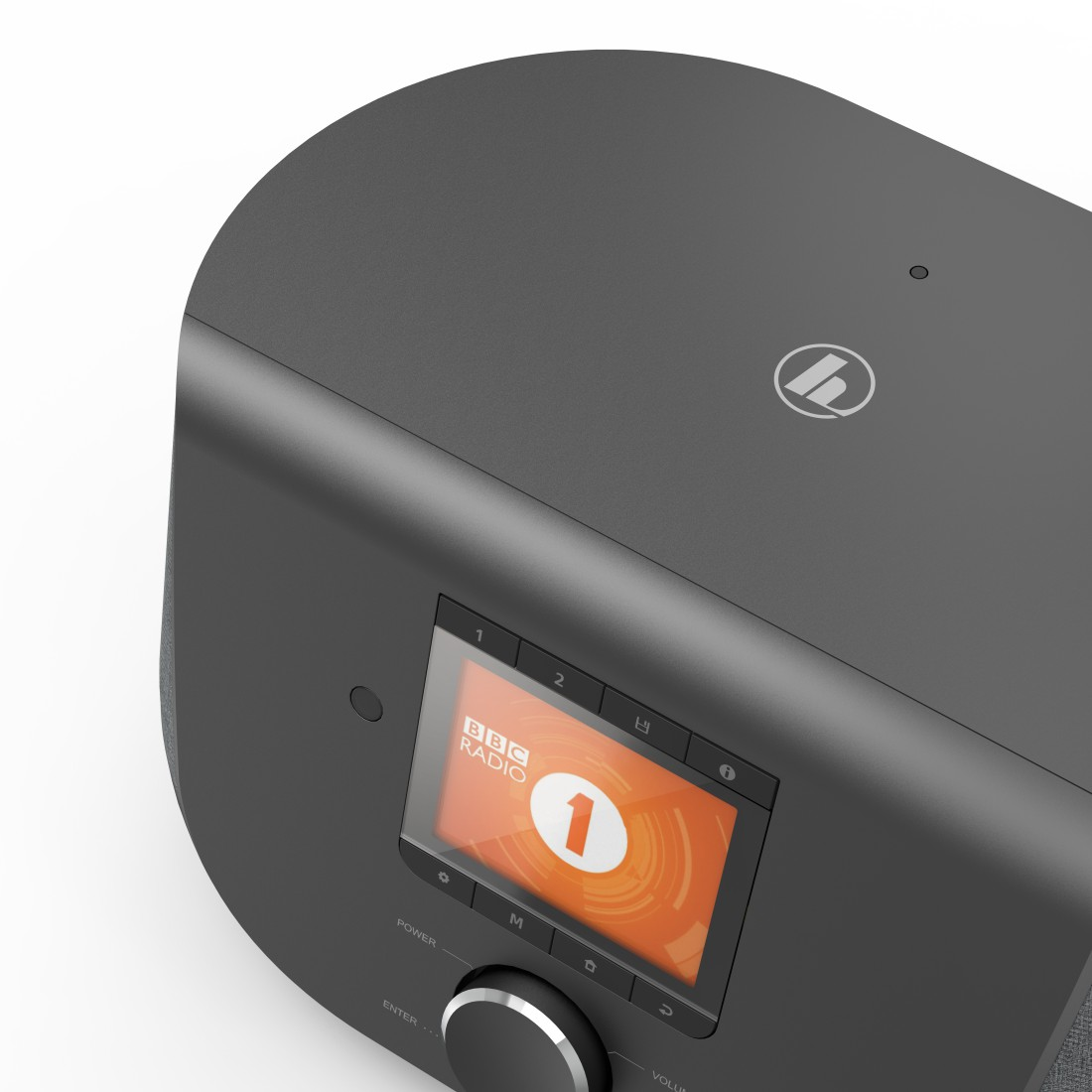 HAMA DIR3300SBT, Spotifiy Connect, Internetradio, FM, DAB+, DAB, Bluetooth, Schwarz