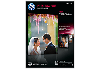 HP CR 674 A Premium Plus Fotopapier glänzend 210 x 297 mm A4 50x Blatt im Format 210 x 297 mm