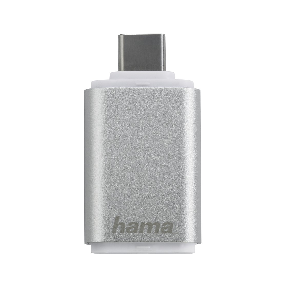 HAMA USB-3.1-Typ-C-OTG, Kartenleser, Silber