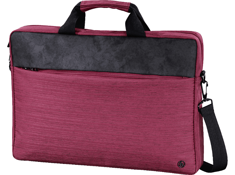 HAMA Tayrona 13.3 Zoll Notebooktasche Umhängetasche für Universal Polyester, Polyurethan, Rot