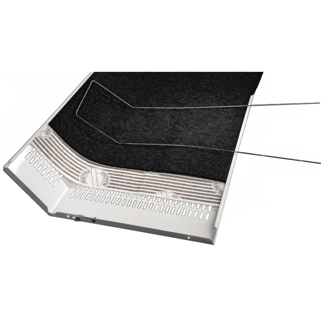 XAVAX 2er-Set Dunstabzugs-Flach-Aktivkohlefilter
