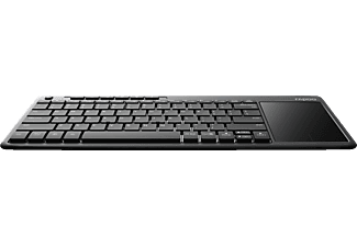RAPOO K2600 Wireless Touch, Tastatur, kabellos, Grau
