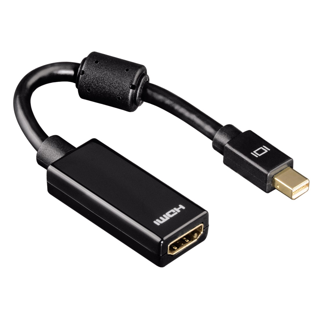 HAMA Mini-DisplayPort auf HDMI™ Adapter, Schwarz