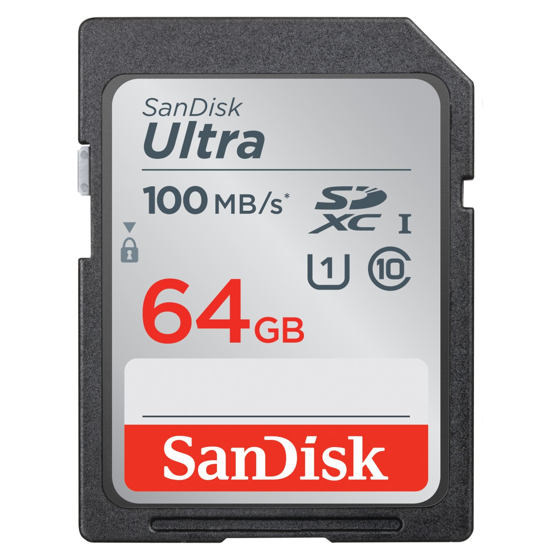 SANDISK Ultra, SDXC Speicherkarte, 64 GB, 100 MB/s