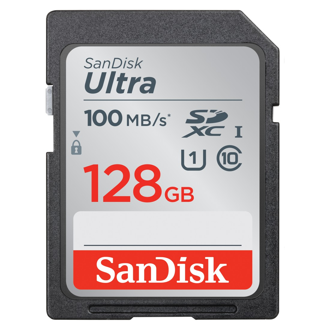 SANDISK Ultra, SDXC Speicherkarte, 128 GB, 100 MB/s